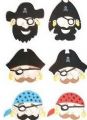 36 Pirate masks Part No.390117